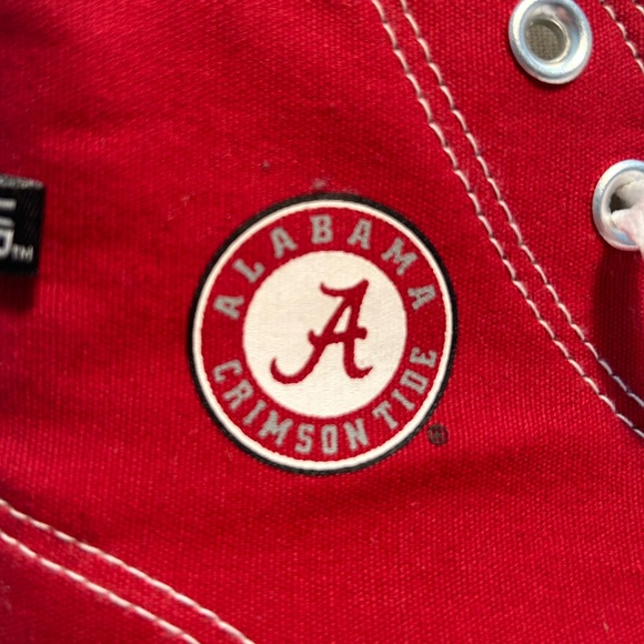 NWOT Women's Collegiate Alabama Converse Style High Tops | Size 7 - Picture 5 of 8